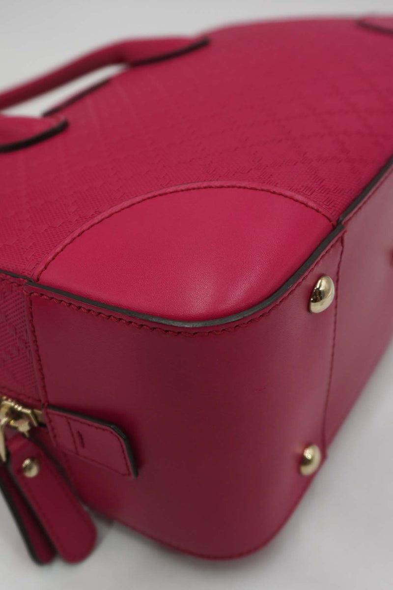 Bright premium bags detail and craftsmanship close-up