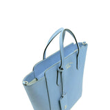 Close-up of Convertible bags hardware and fine stitching