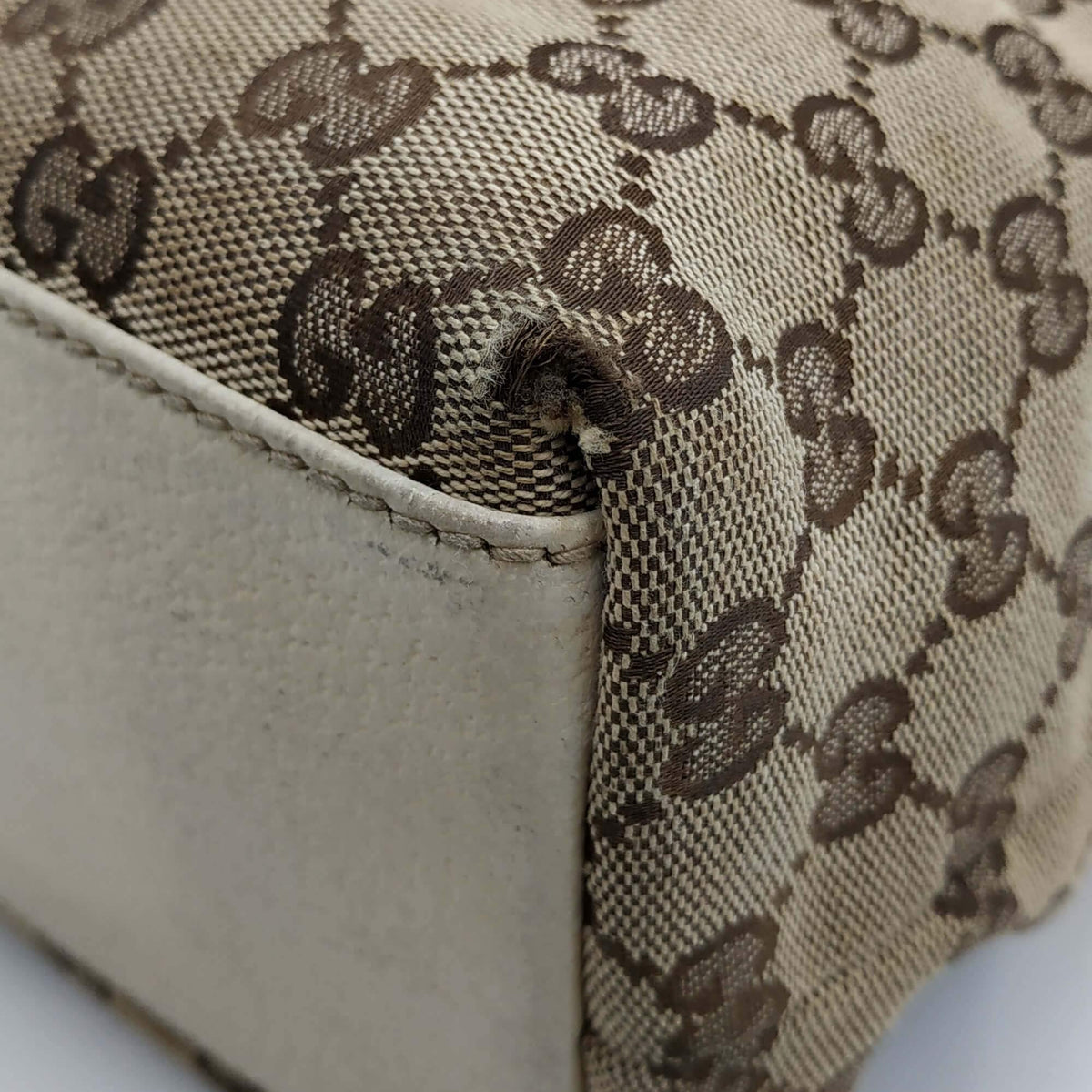 GG premium bags detail and craftsmanship close-up