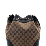 Close-up of GG bags hardware and fine stitching