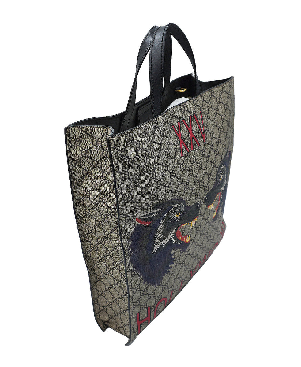 Close-up of GG bags hardware and fine stitching