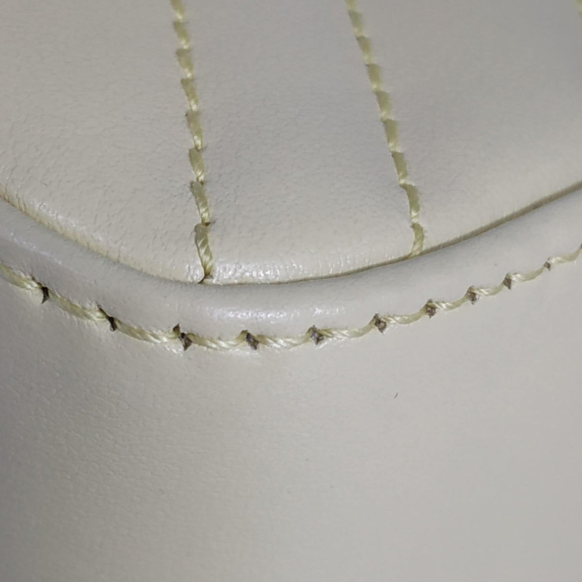 Close-up of GG bags hardware and fine stitching