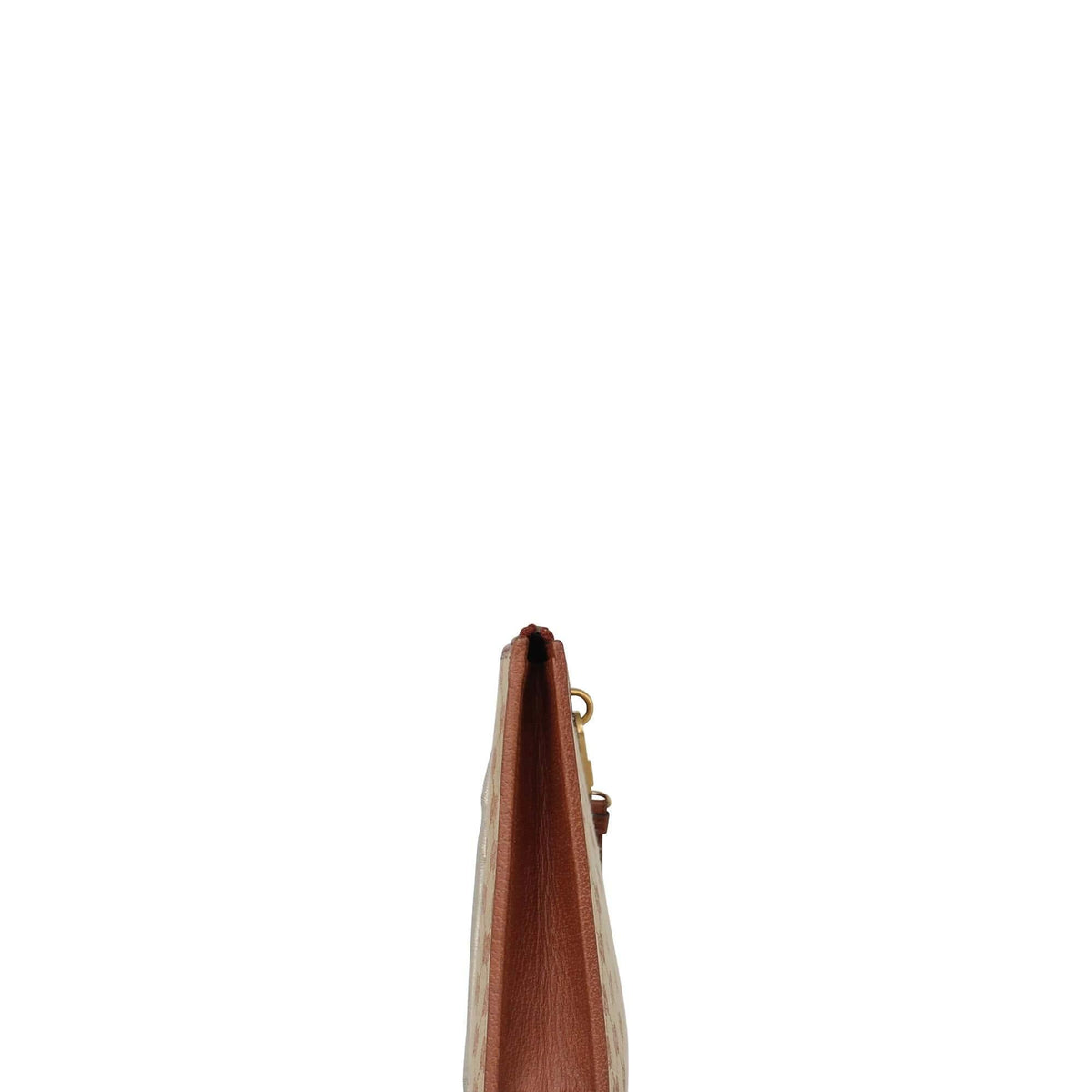 Close-up of GG bags hardware and fine stitching