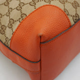 Close-up of GG bags hardware and fine stitching