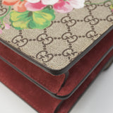 Close-up of GG bags hardware and fine stitching
