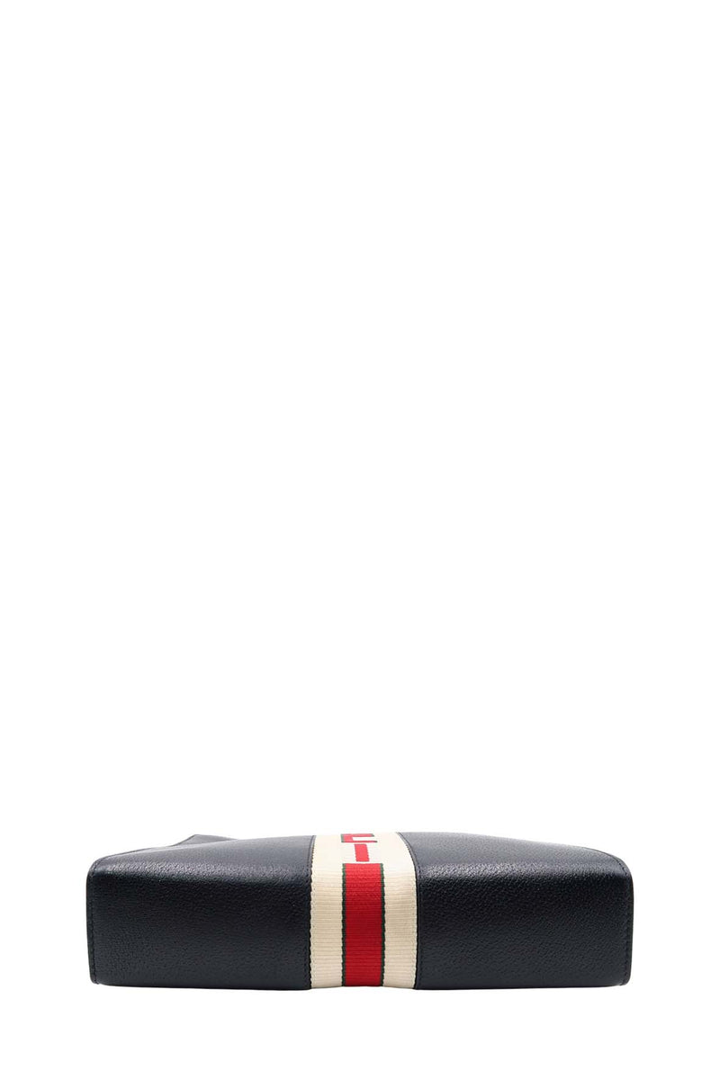Close-up of Gucci bags hardware and fine stitching