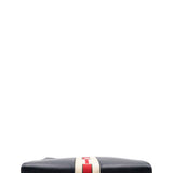 Close-up of Gucci bags hardware and fine stitching