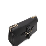 Close-up of Gucci bags hardware and fine stitching