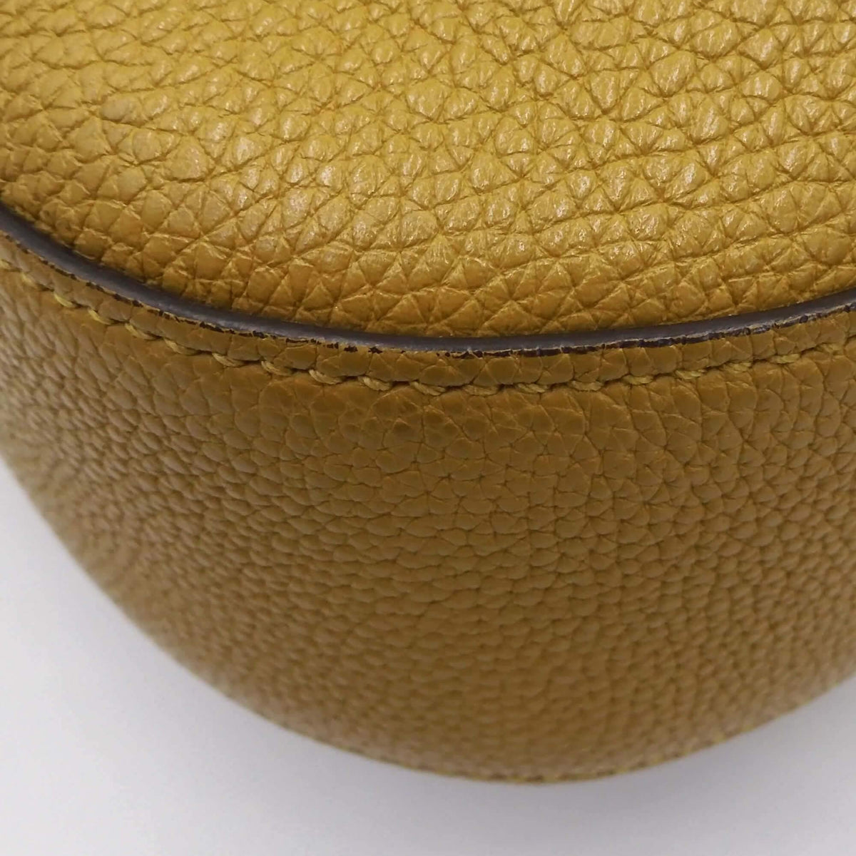 Close-up of Large bags hardware and fine stitching