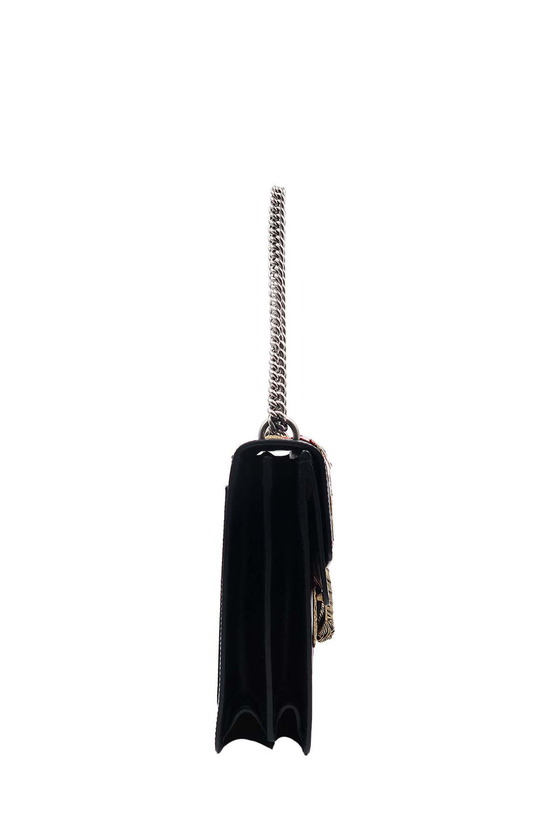 Close-up of Medium bags hardware and fine stitching