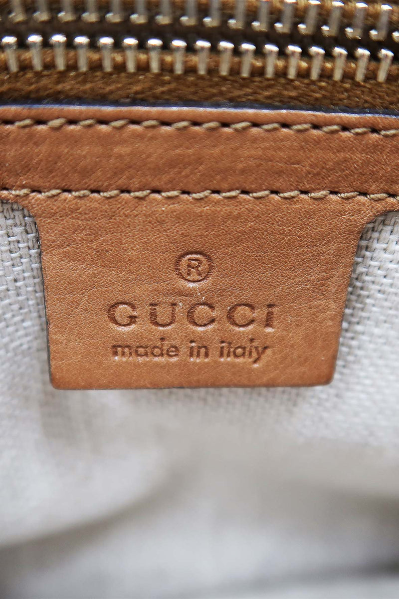 Close-up of Medium bags hardware and fine stitching