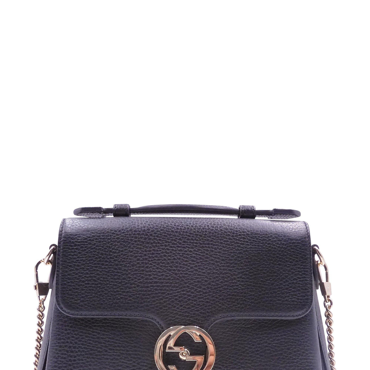 Interlocking bags luxury designer piece front view