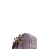 Metallic premium bags detail and craftsmanship close-up