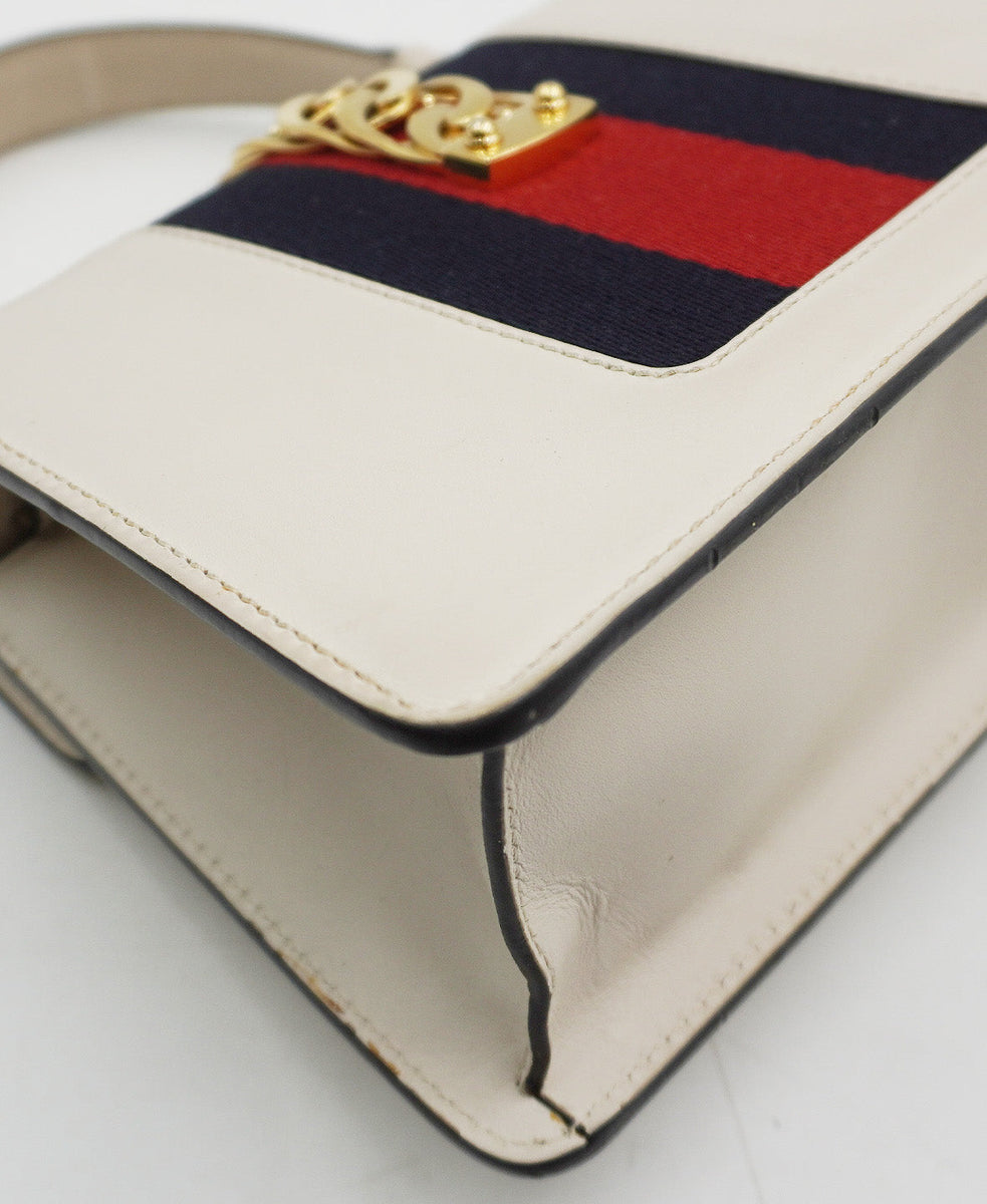 Close-up of Mini bags hardware and fine stitching
