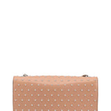 Close-up of Miss bags hardware and fine stitching