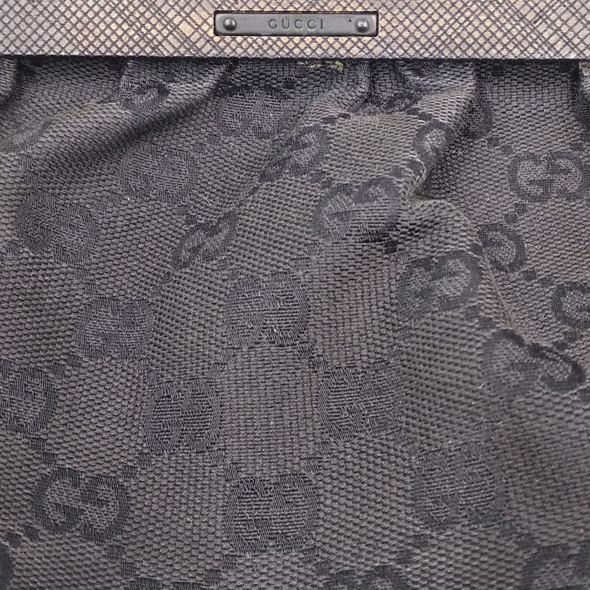 Gucci Bags? Gucci Vintage Top Handle Frame Bag Black Luxury Designer Leather Handbag