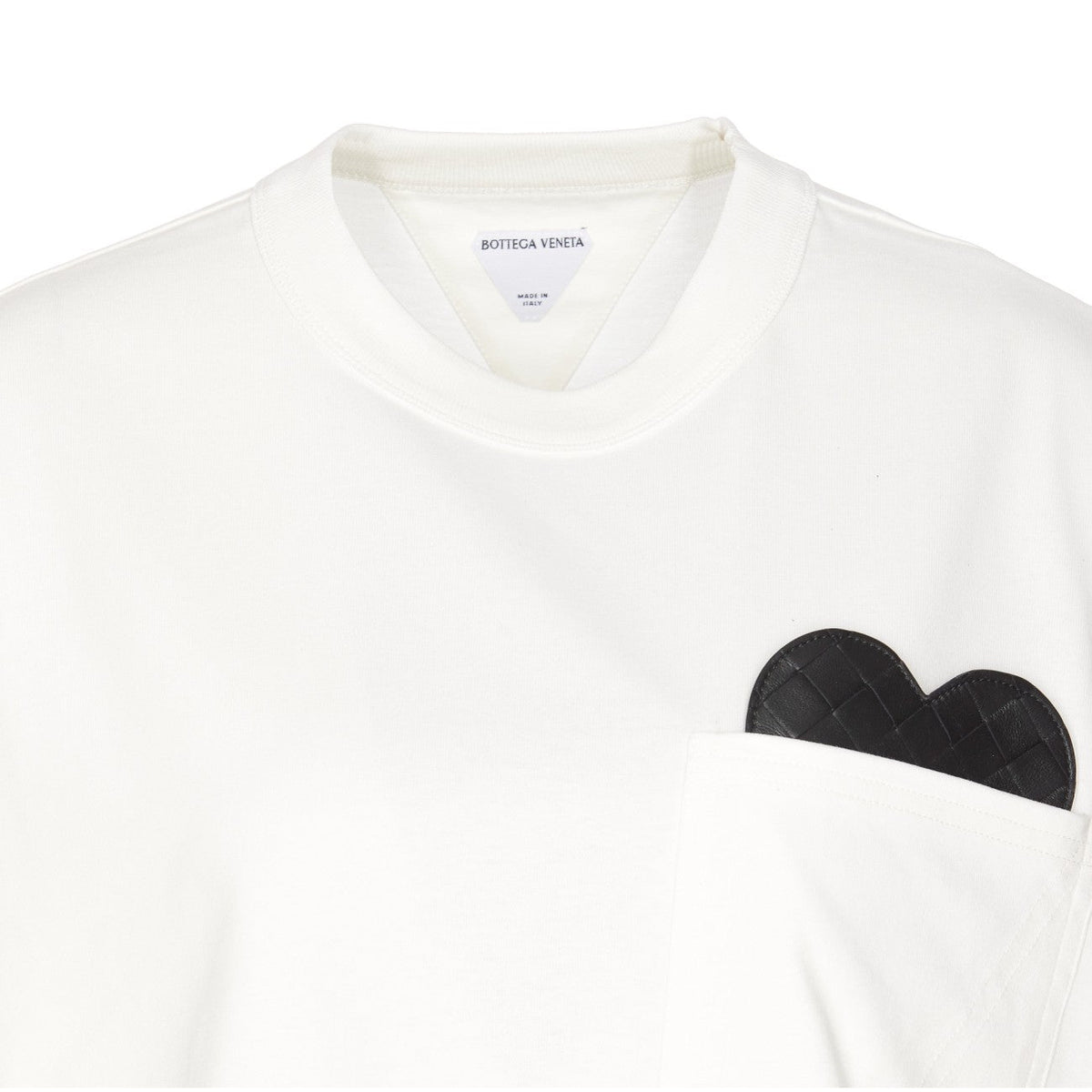 Bottega Veneta T-Shirts? Bottega Veneta Women Heart Crop T-Shirt Casual Everyday Designer Tee