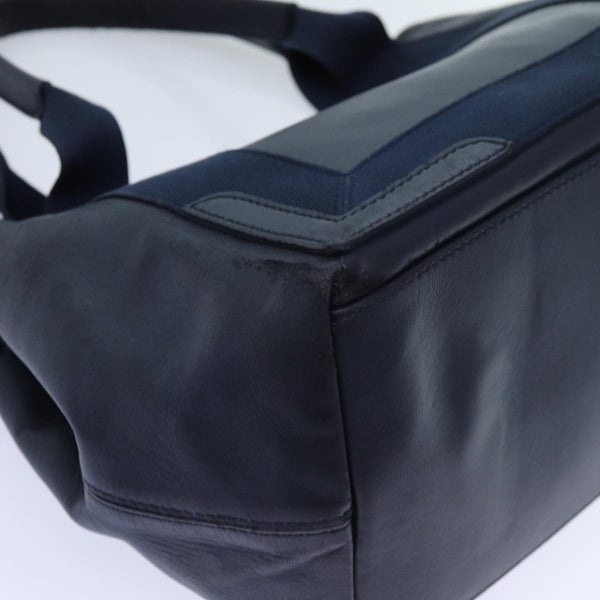 Balenciaga Cabas Hand Bag Leather Navy | Designer Luxury Handbag