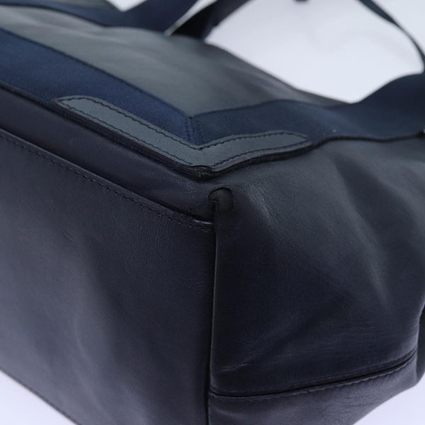 Balenciaga Cabas Hand Bag Leather Navy | Designer Luxury Handbag