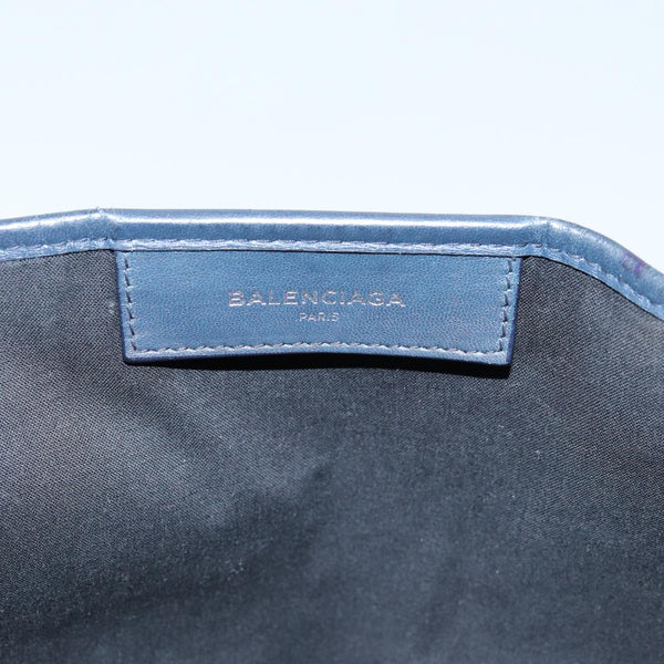Balenciaga Cabas Hand Bag Leather Navy | Designer Luxury Handbag