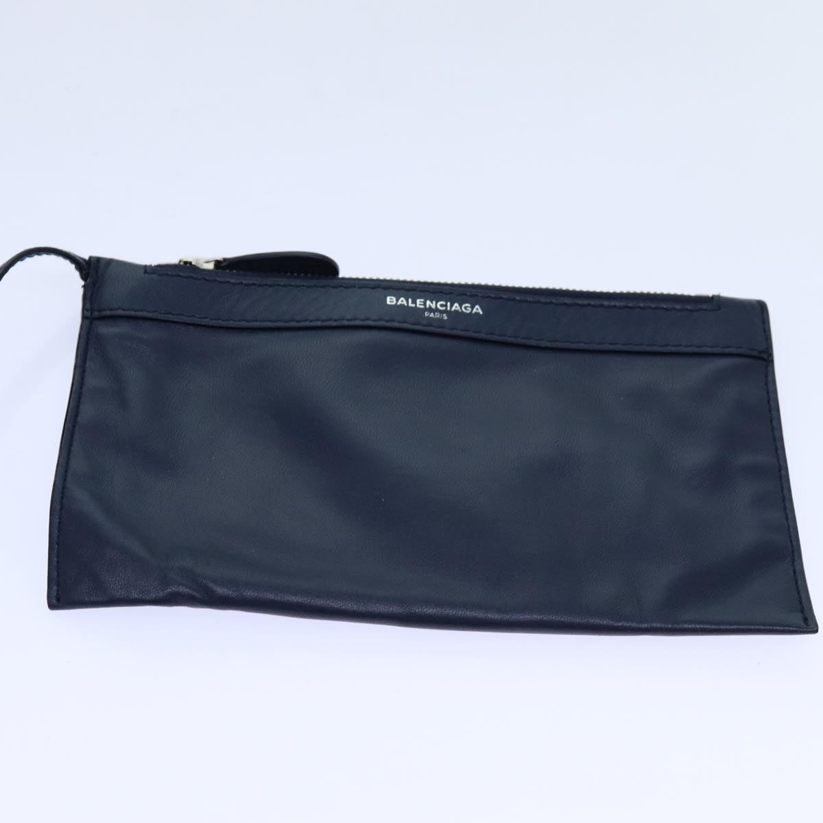 Balenciaga Cabas Hand Bag Leather Navy | Designer Luxury Handbag