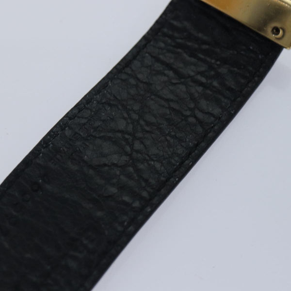 Balenciaga Bangle Bracelet Leather Black 466597 | Premium Designer Piece