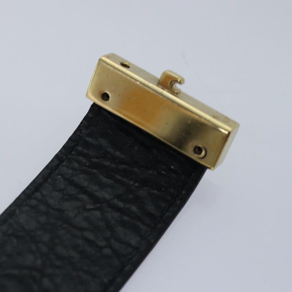 Balenciaga Bangle Bracelet Leather Black 466597 | Premium Designer Piece