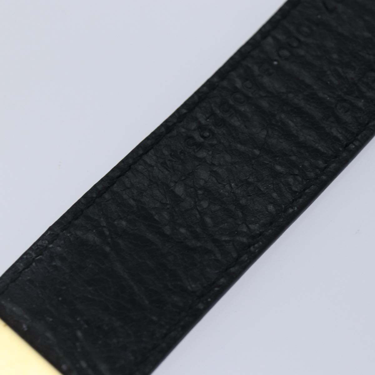 Balenciaga Bangle Bracelet Leather Black 466597 | Premium Designer Piece
