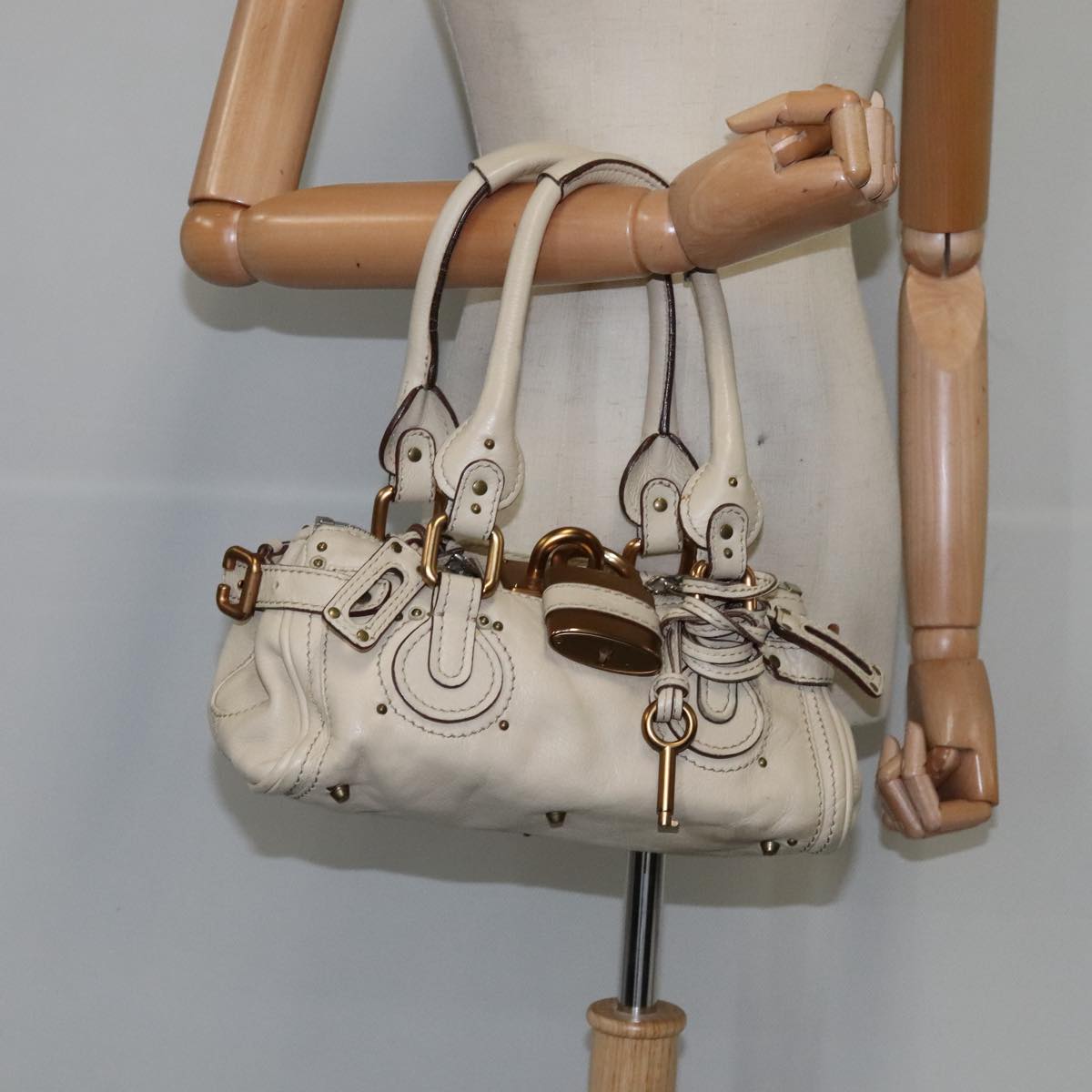 Authentic Chloe handbag White luxury fashion accessory