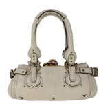 Chloe women's handbag White luxury designer leather