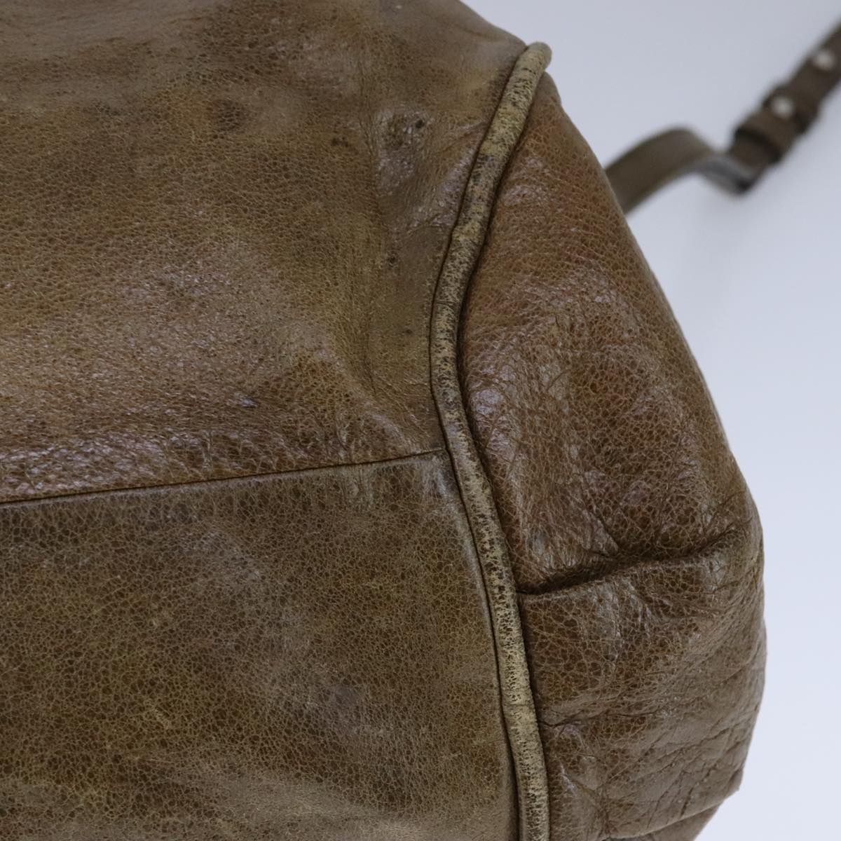 Auremonde elegant leather Handbag top view