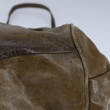 Auremonde elegant leather Handbag side view
