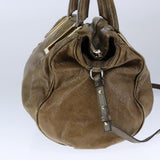 Auremonde elegant leather Handbag top view