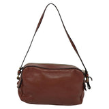 Elventis elegant leather Shoulder Bag top view