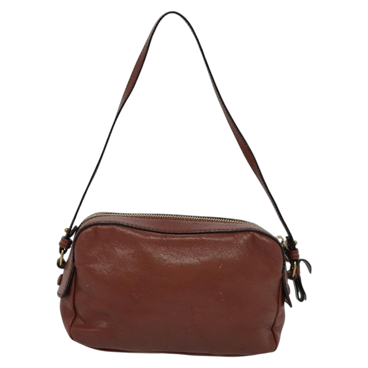 Side view of Chloe shoulder bag Brown premium designer bag