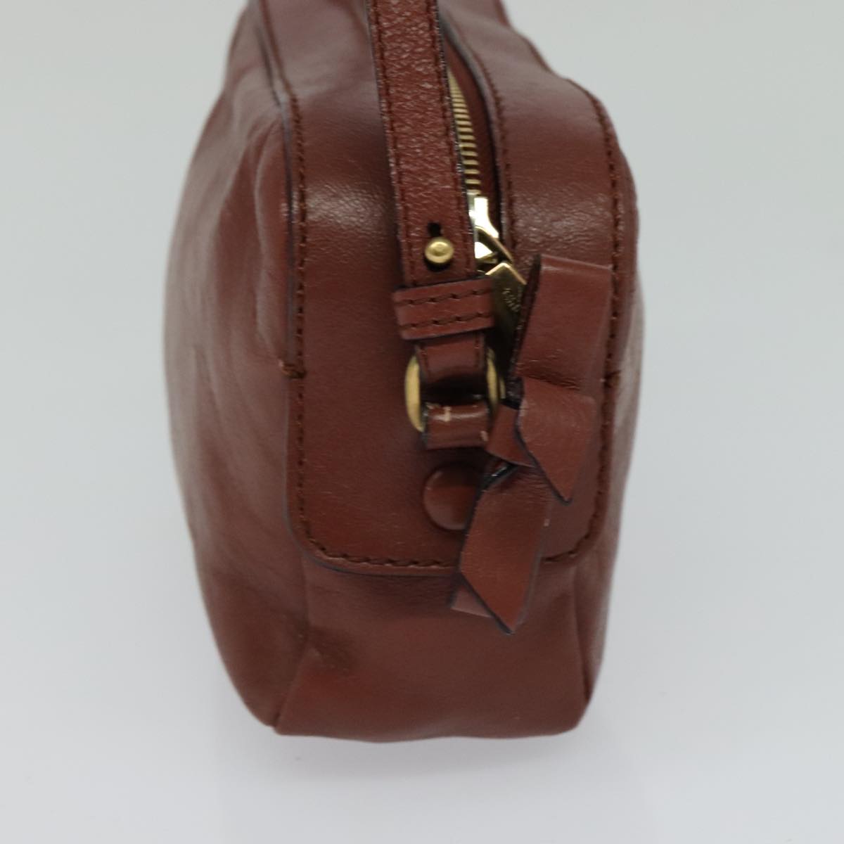 Elventis elegant leather Shoulder Bag top view