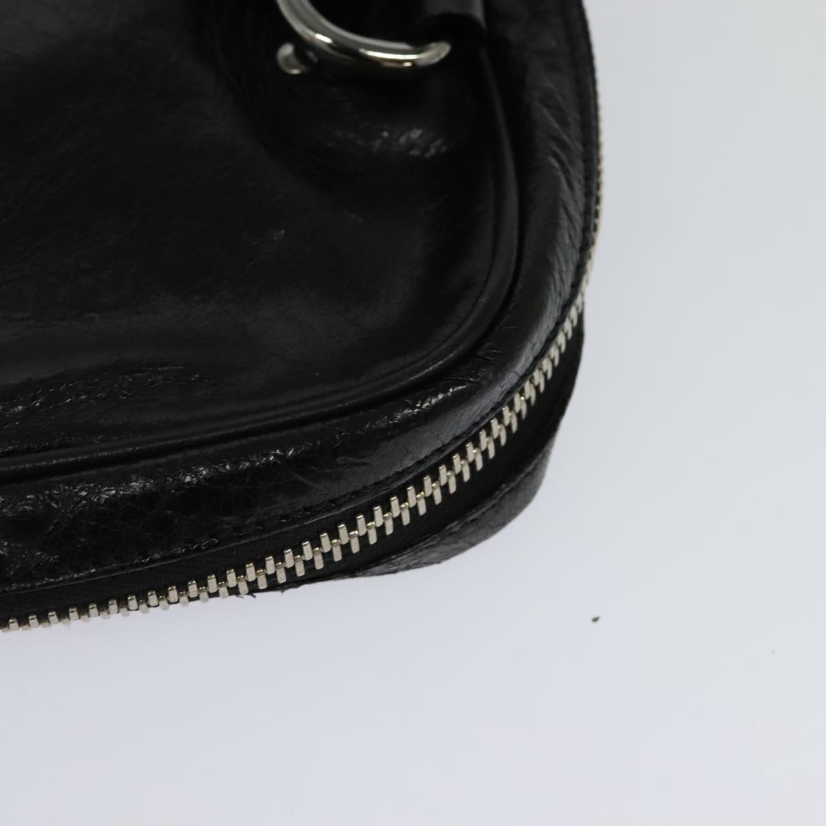 Noctelux elegant leather Belt Bag top view
