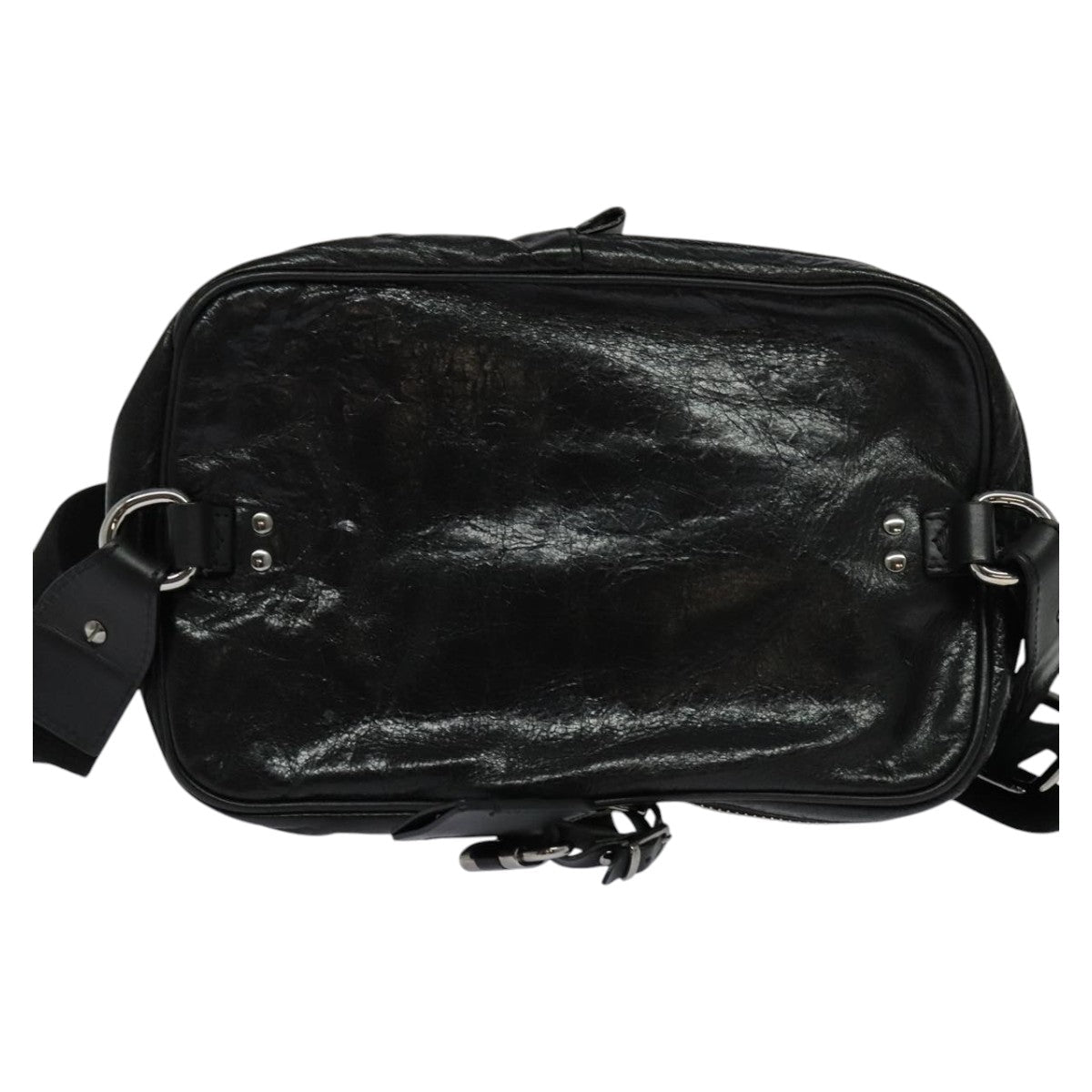 Side view of Chloe belt bag Black premium designer bag