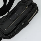 Noctelux elegant leather Belt Bag top view