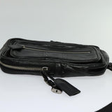 Noctelux elegant leather Belt Bag top view