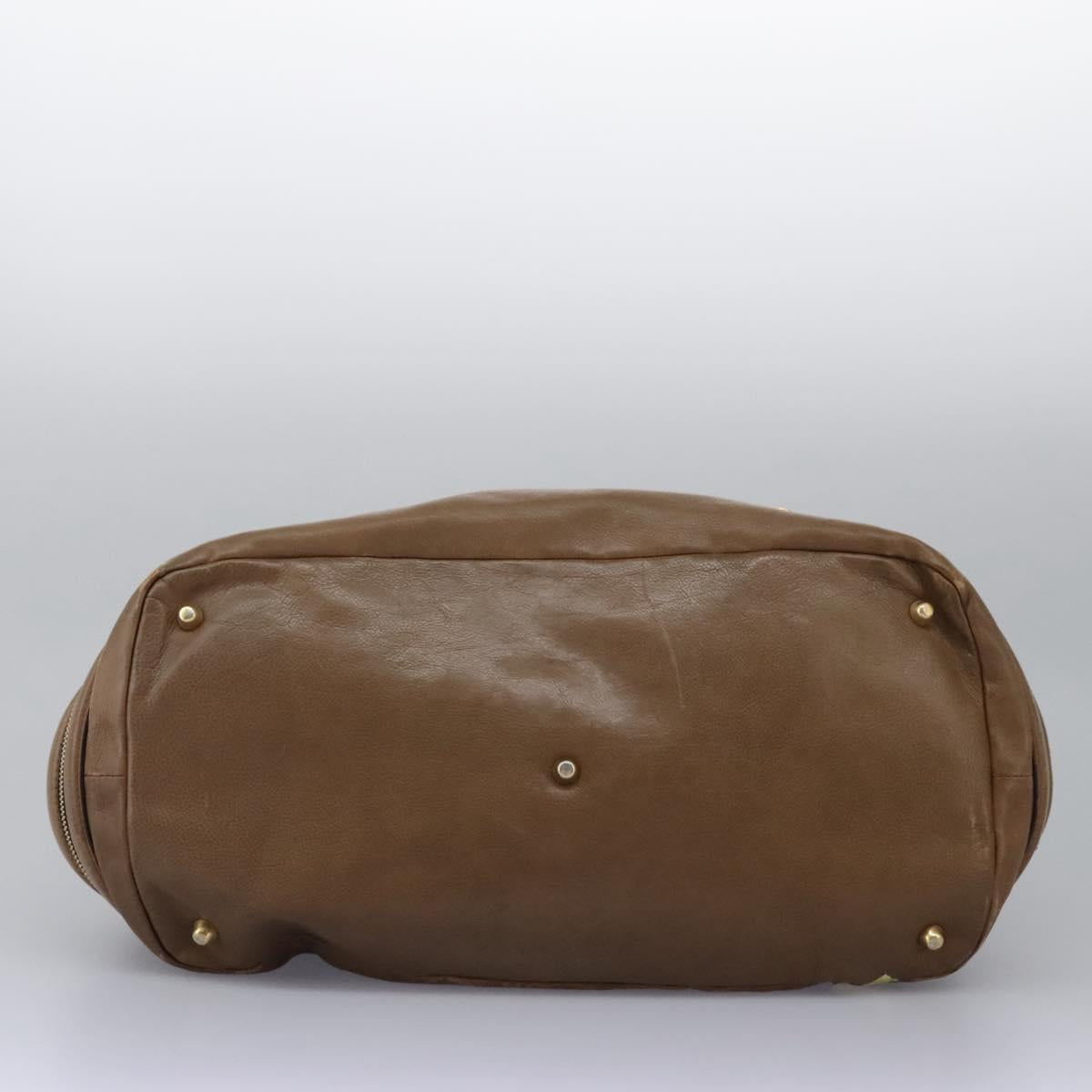 Crystalia elegant leather Shoulder Bag side view