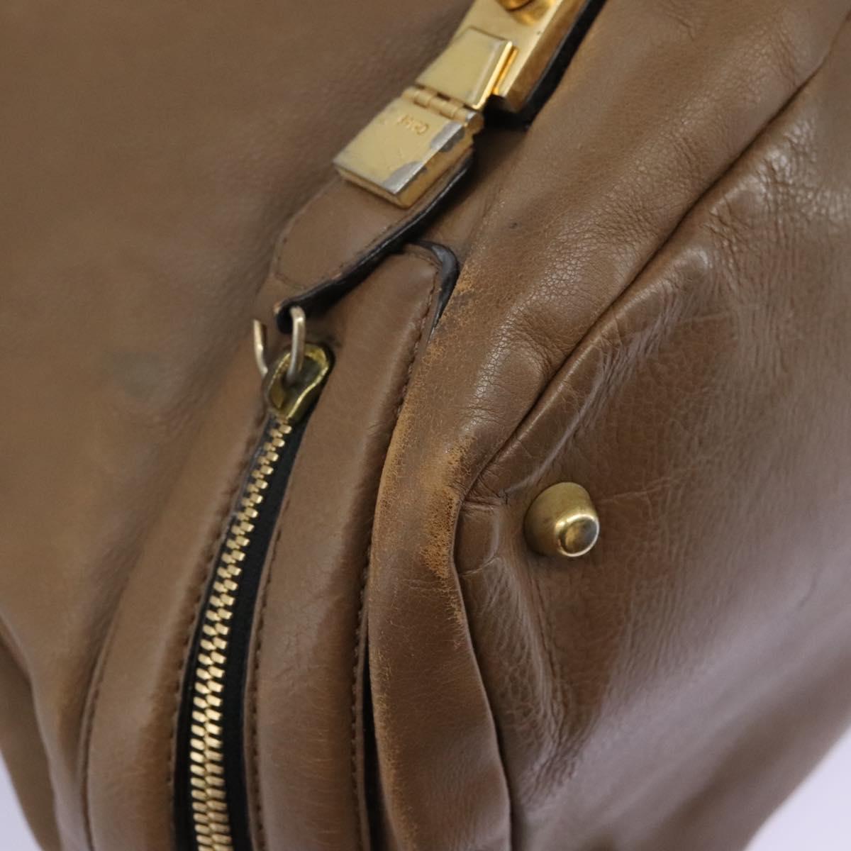 Chloe women's shoulder bag Brown luxury designer leather
