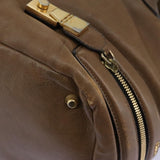 Side view of Chloe shoulder bag Brown premium designer bag