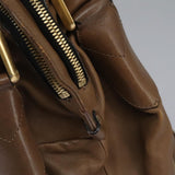 Crystalia elegant leather Shoulder Bag top view