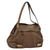 Chloe women's shoulder bag Brown luxury designer leather