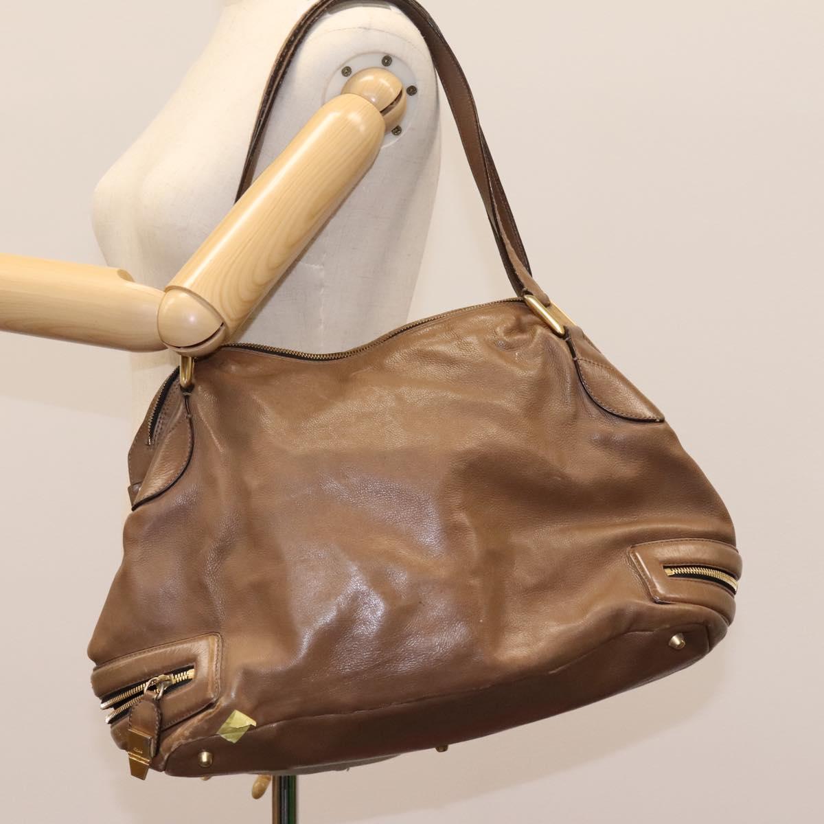 Crystalia elegant leather Shoulder Bag top view