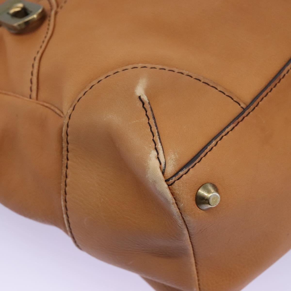 Helvaris elegant leather Shoulder Bag angled view