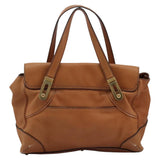 Side view of Chloe shoulder bag Brown premium designer bag