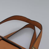 Helvaris elegant leather Shoulder Bag top view