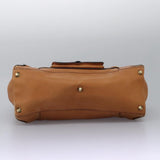 Helvaris elegant leather Shoulder Bag top view